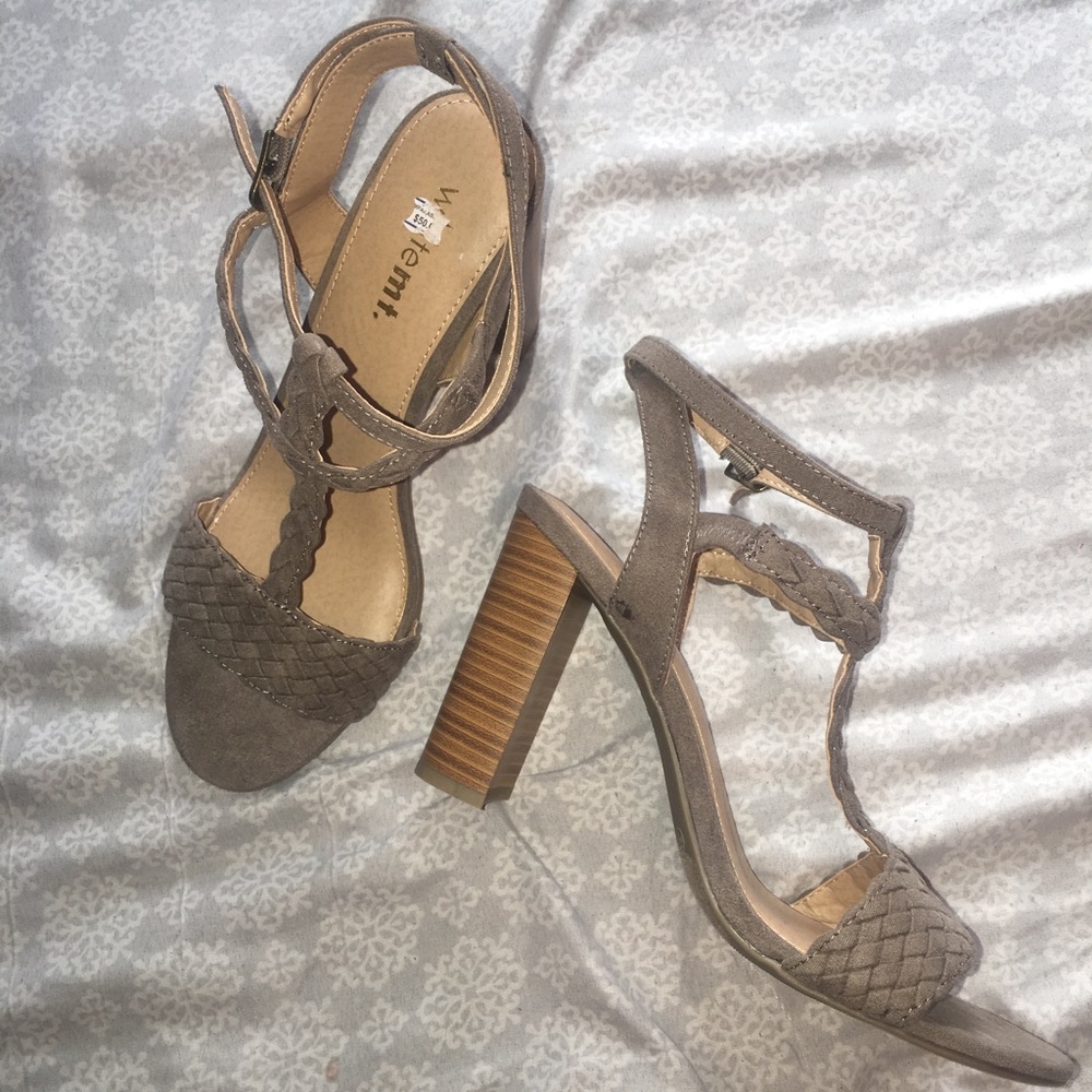 Strapped heels